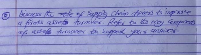 Siscuss ite role of Supply Chairma doness to