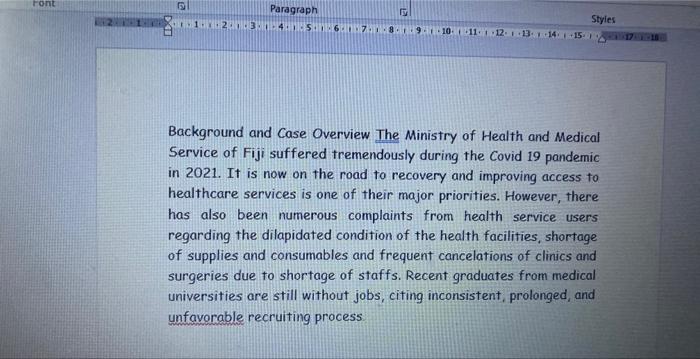 due to COVID 19 how will ministry of Health will