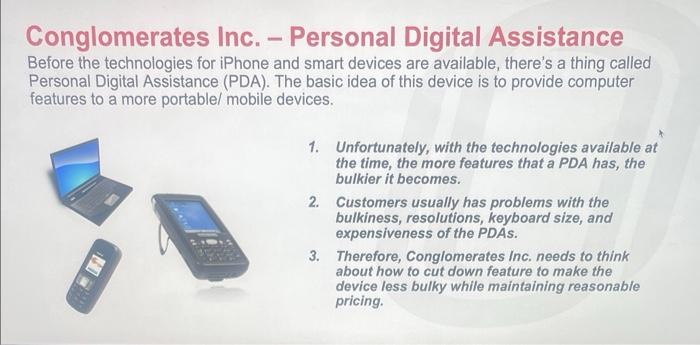 Conglomerates Inc. - Personal Digital Assistance