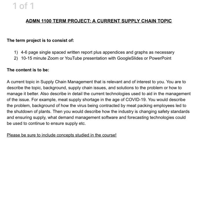 i want just the report for atleast 5 pages not