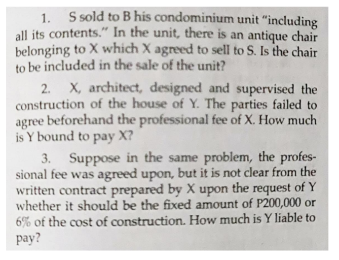 1. S sold to Bhis condominium unit "including all