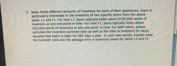 MGMT 3372 Homework Two Due Date: September 30,