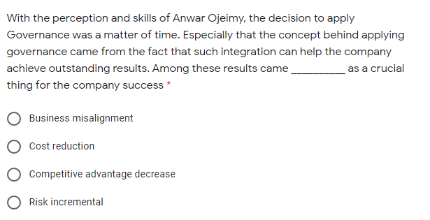 With the perception and skills of Anwar Ojeimy,