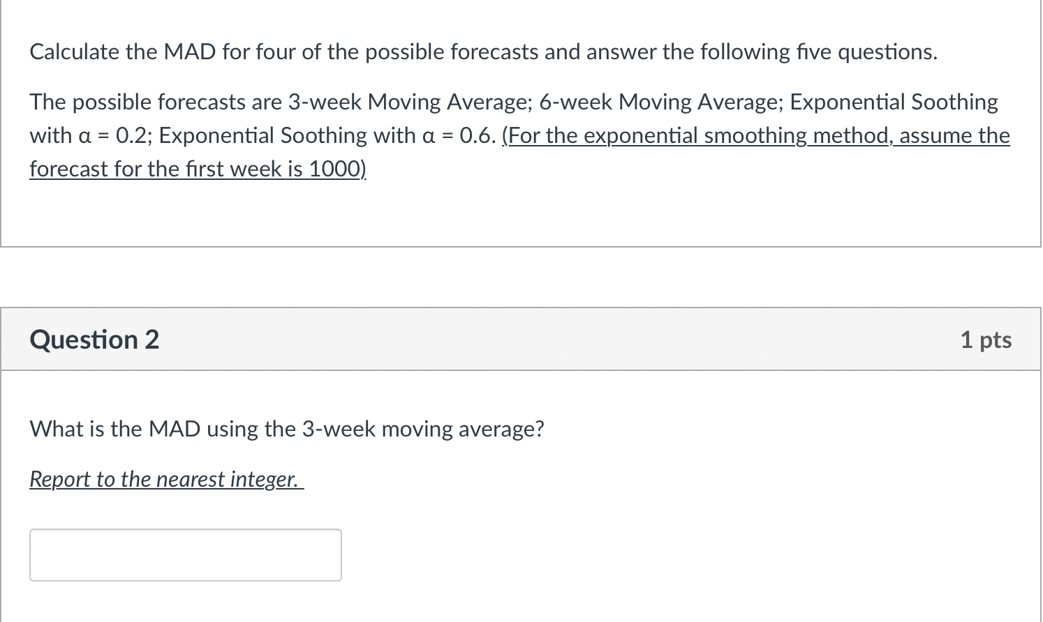 Plot the data. Just by looking at the plot, do