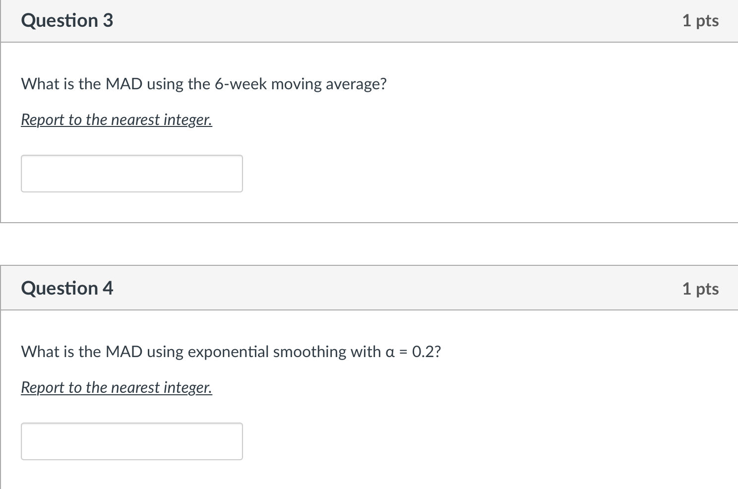 Plot the data. Just by looking at the plot, do