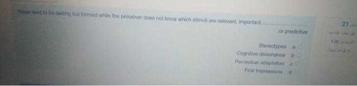 boda belasting but formed while the perceiver