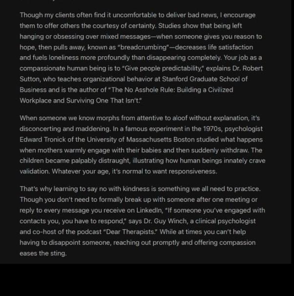 Need a 1 paragraph Summary. Honest Communication