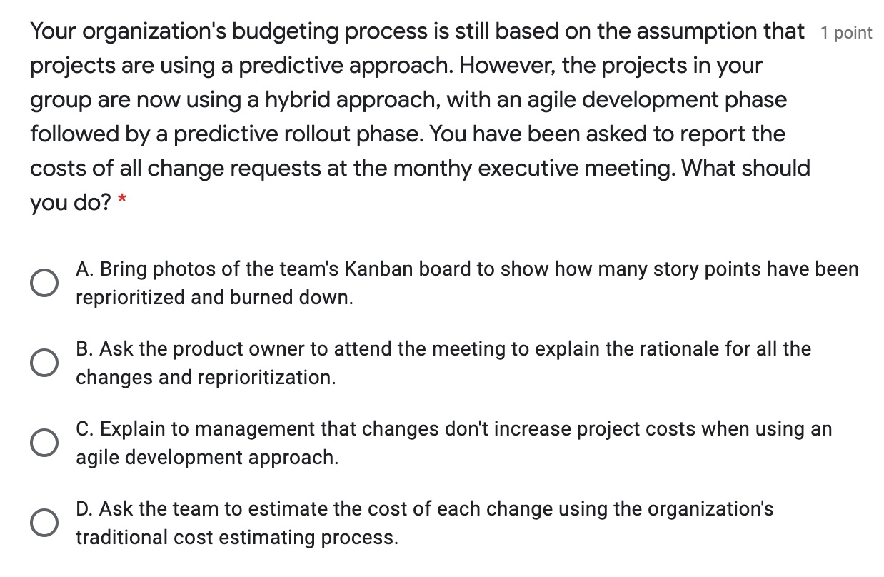 1 point After a product visioning session and the