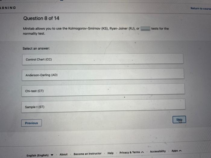 answer the following Minitab allows you to use
