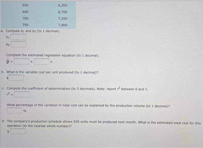 Please anwser all parts to this question. An