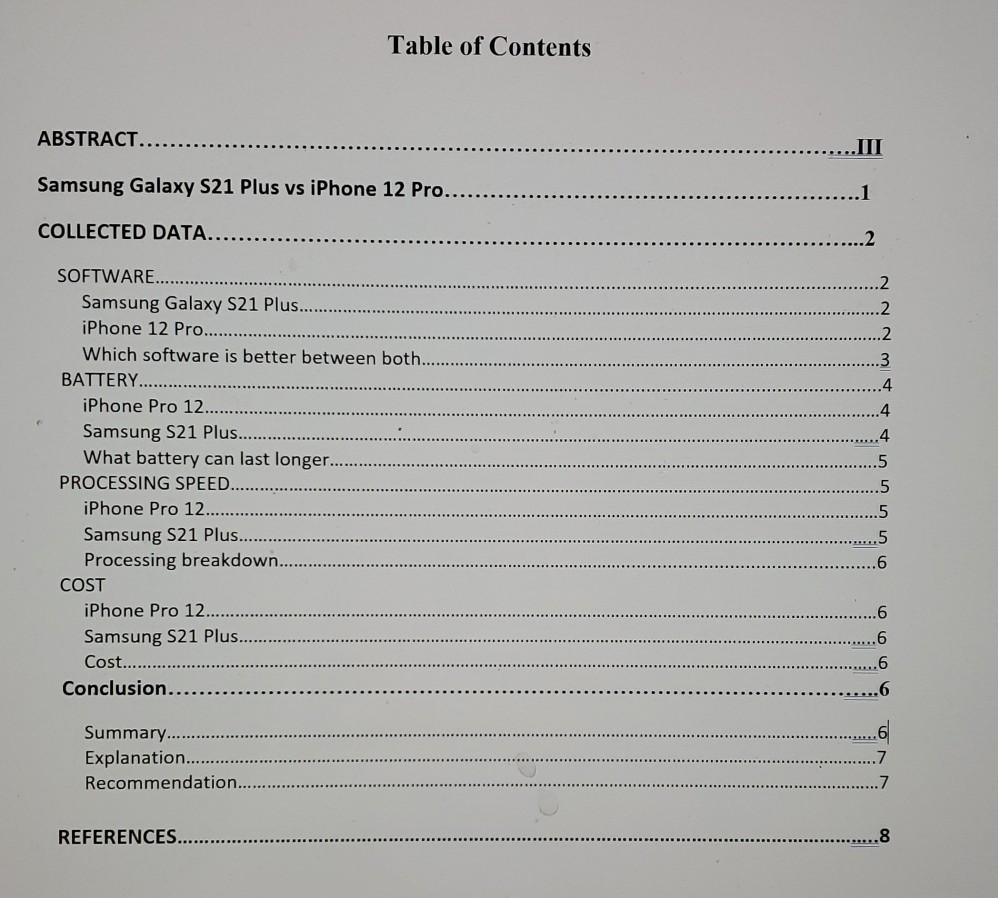 write actual report on Samsung Galaxy S21 Plus vs