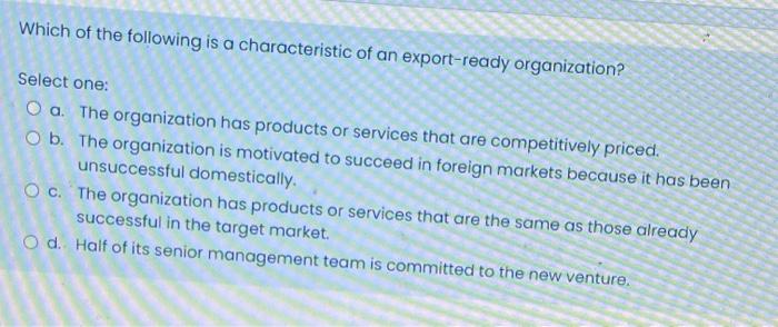 Question 27 Which type of risk is a civil war?