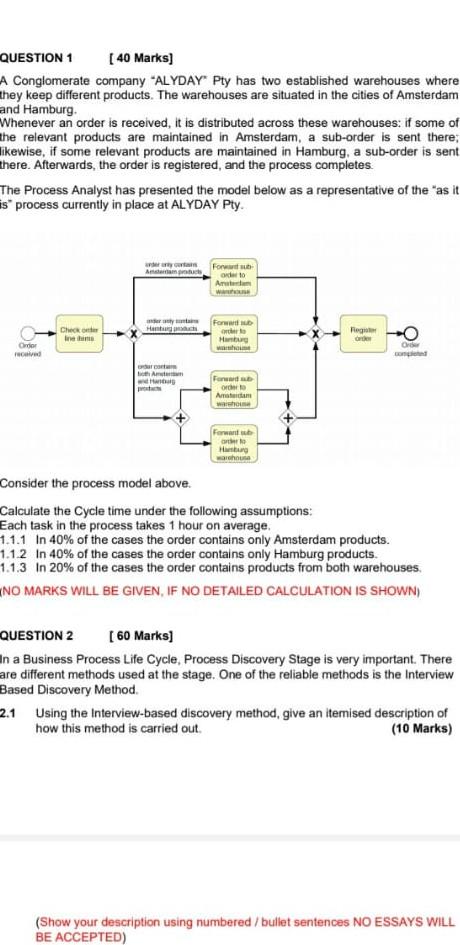 plz answers the picture above QUESTION 1 [40