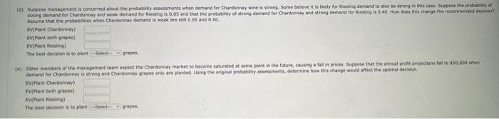please answer a, b, c, d and e and show work