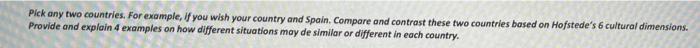 Pick any two countries. For example, if you wish