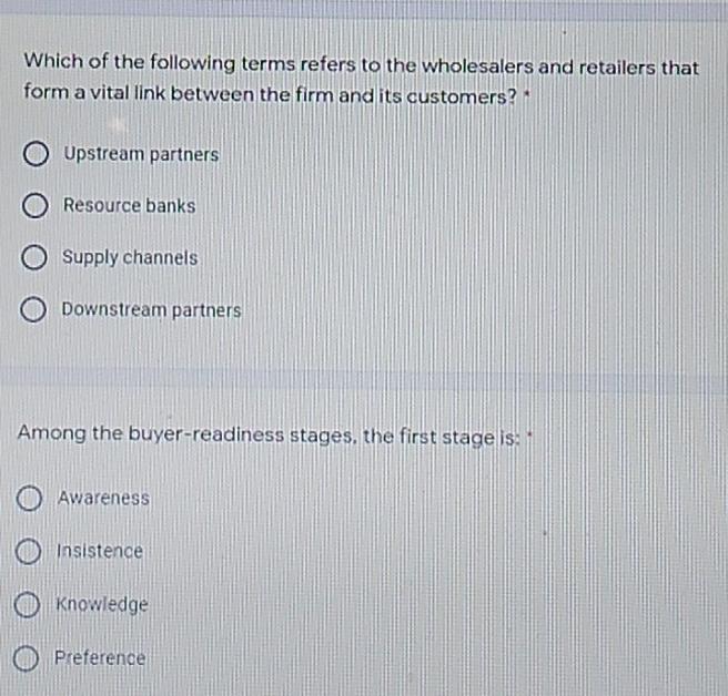 Which of the following terms refers to the