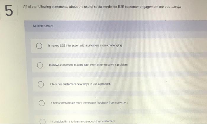 All of the following statements about the use of