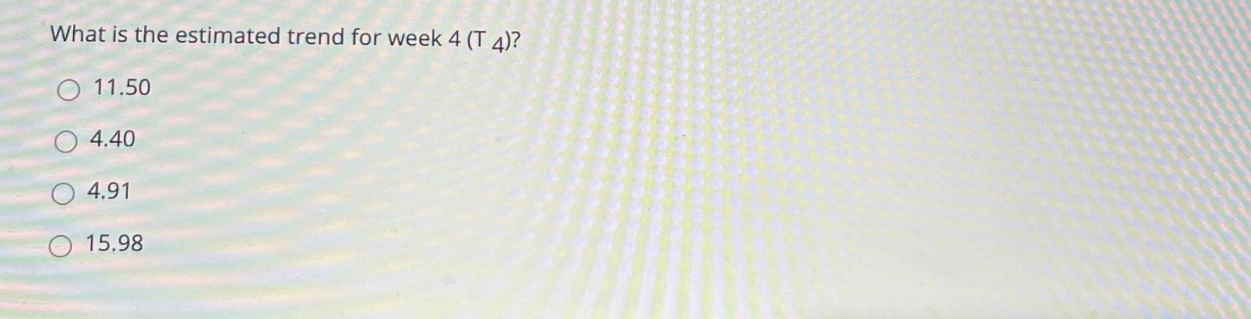 Information for Problems 8-9. For the same data