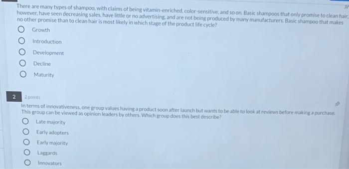 There are many types of shampoo, with claims of