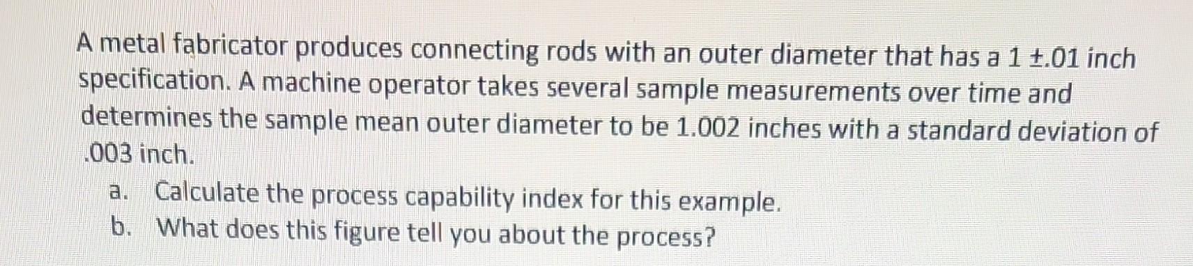 A metal fabricator produces connecting rods with