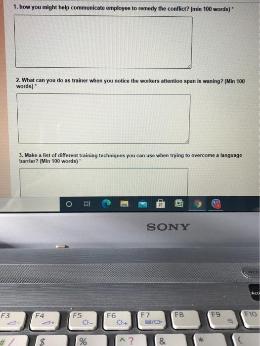 1. how you might help communicate employee to
