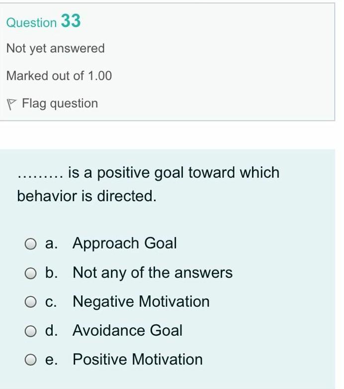 Question 34 Not yet answered Marked out of 1.00 P