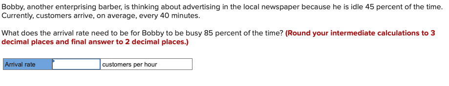 Bobby, another enterprising barber, is thinking