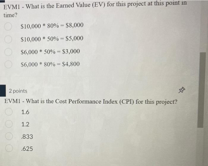 Q2-Earned Value Management-EVM1 months. The total
