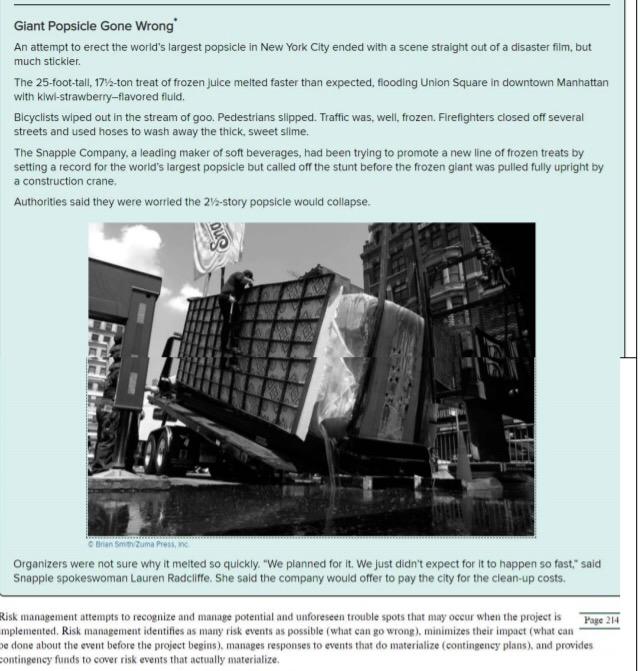 PROJECT MANAGEMENT READ THE BELOW ATTACHED FILES