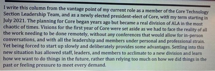 UTILIZE THE READING MATERIAL BELOW: SUMMARIZE