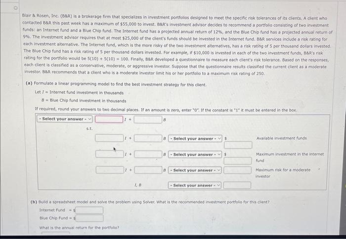 3 lair \& Rosen, Inc (BaR) is a brokerage firm