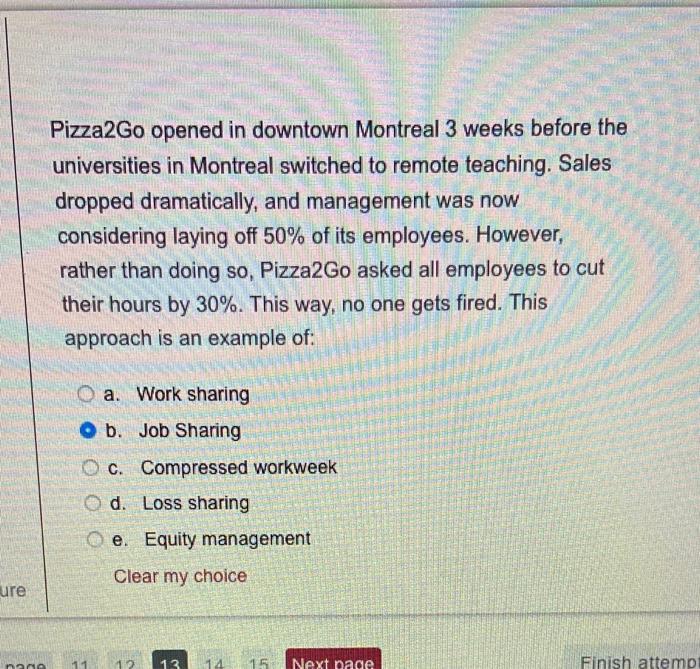 Pizza2Go opened in downtown Montreal 3 weeks