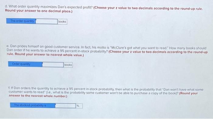 Q14.1 (Algo) McClure Books (14.3, 14.4, 14.5) Dan