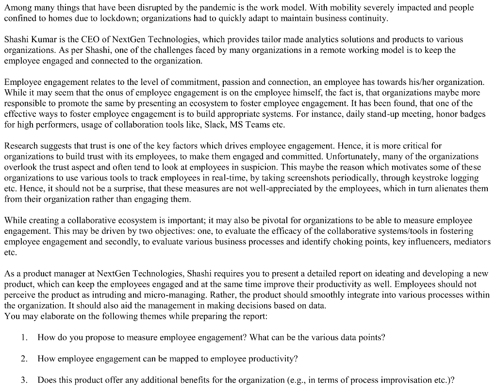 Among many things that have been disrupted by the