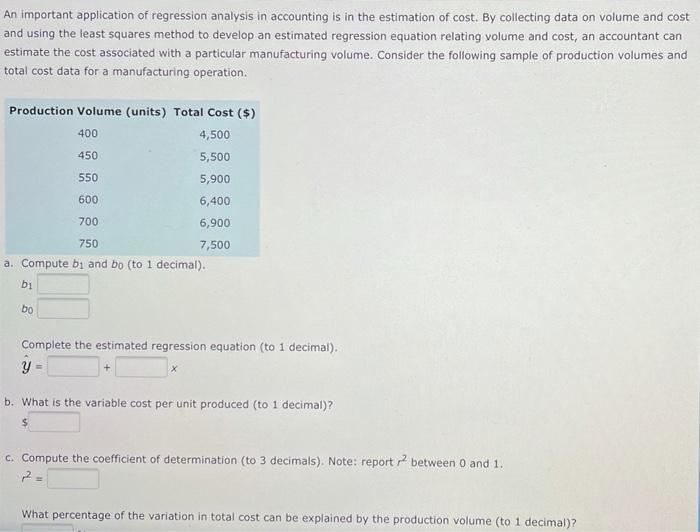 Please anwser all parts to the question. An