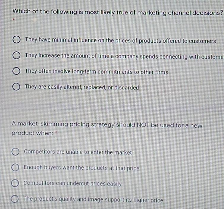 Which of the following is most likely true of