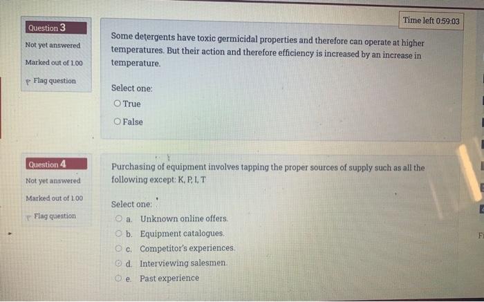 I need answer now , please fast Time left 0:59.03