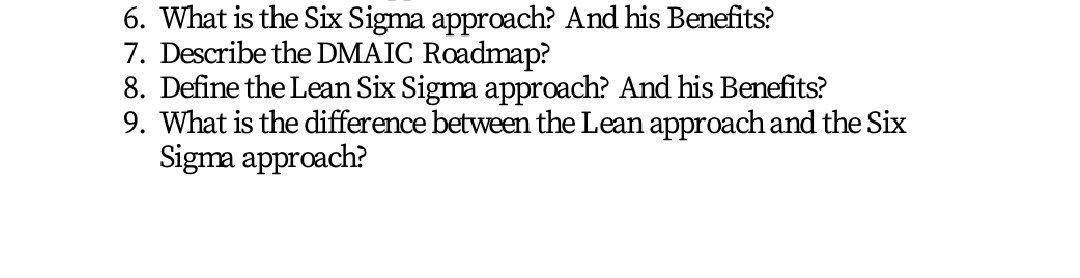 By computer quickly please 6. What is the Six