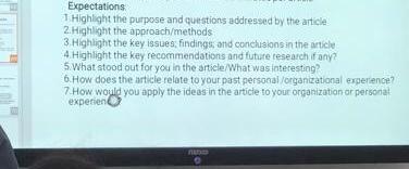 questions based on organizational culture and