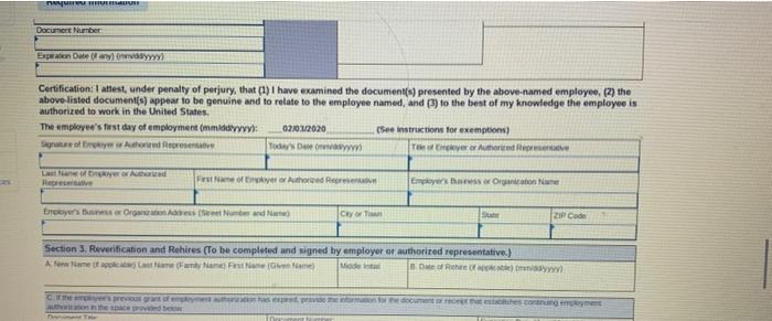 NE Document Number Baption Date and my
