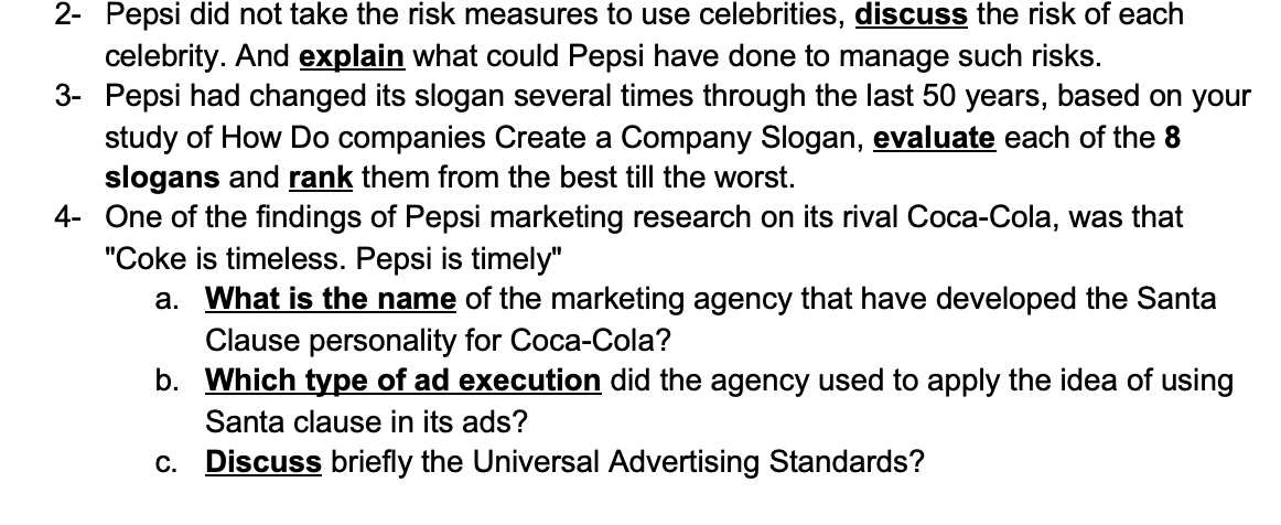 Pepsi and the curse of the second place Pepsi had