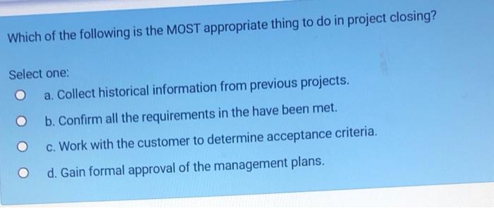 A project manager does not have much time to