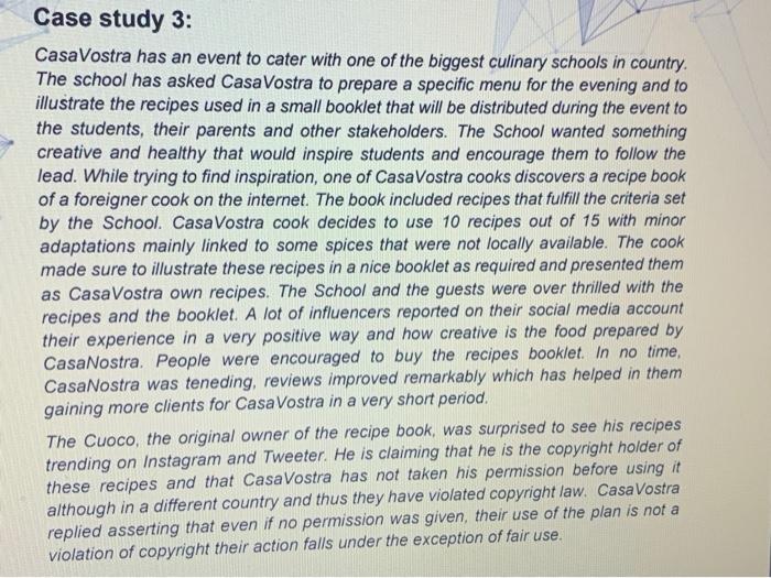 what is the rule /application / conclusion and