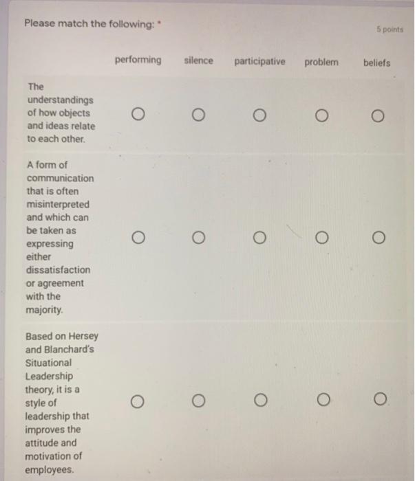 same question in both pictures Please match the