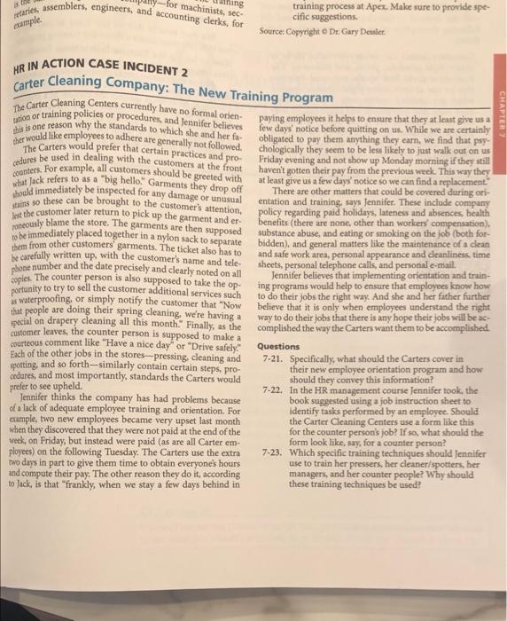 please answer in own words 7-21, 22&23 answer