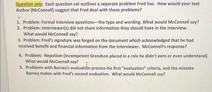 please answer questions set 1 Please give an