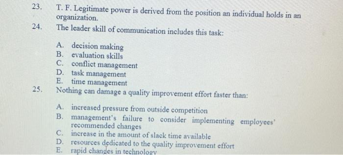 please answer questions 13,15,16, and 24 13.