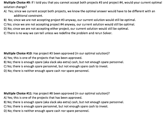 Use the table below to answer the following