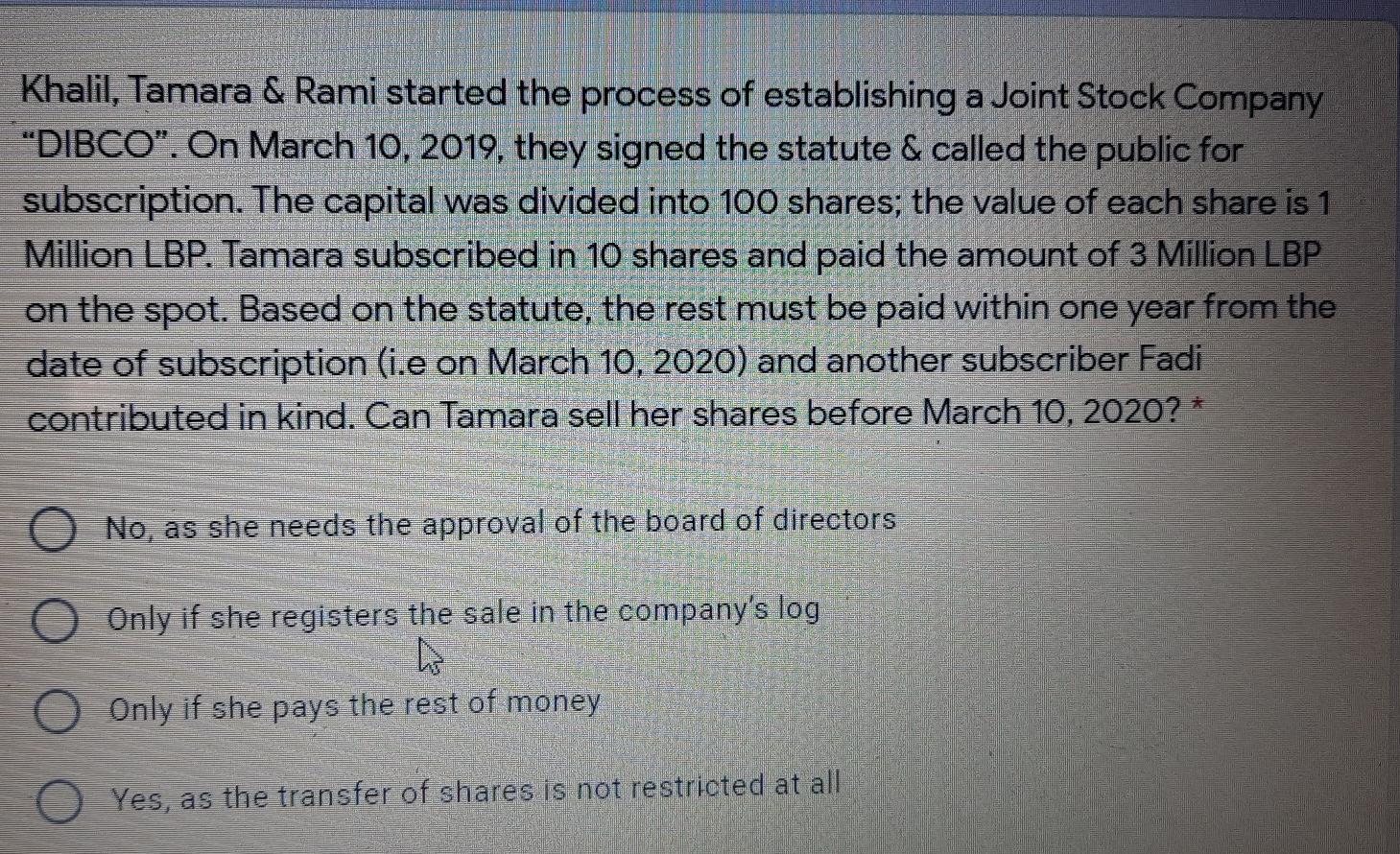 Khalil owns a business concern, which deals with