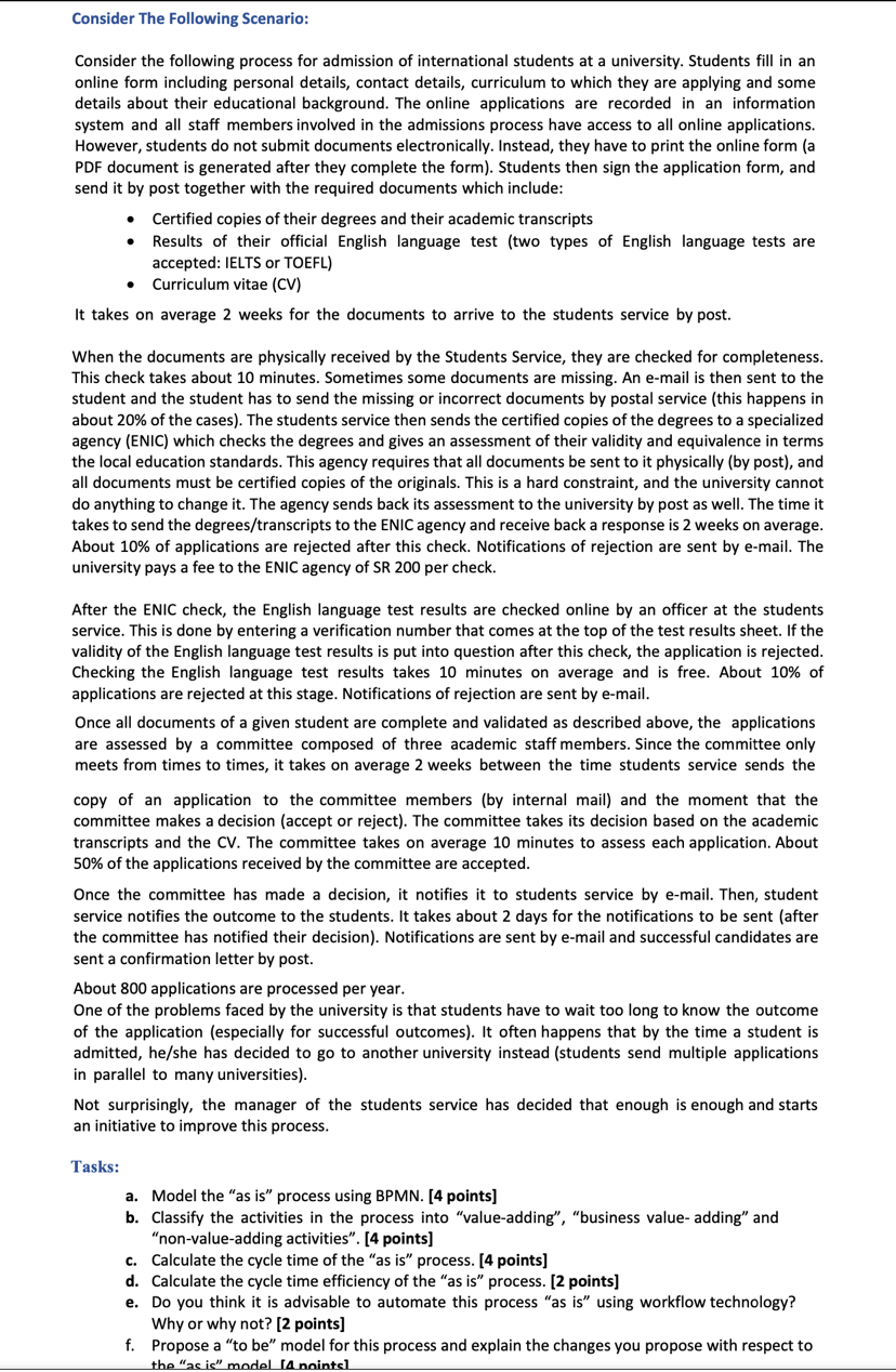 Only Question D Only Question D Consider The